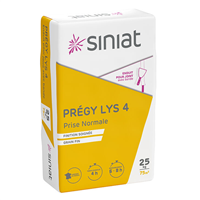 Enduit à joint avec bande - prise 4 H - Prégy Lys 4 - grain fin - sac de 25 KG