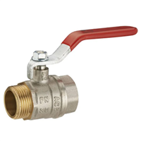 Vanne à boisseau mâle femelle à manette 3/8" (12x17)