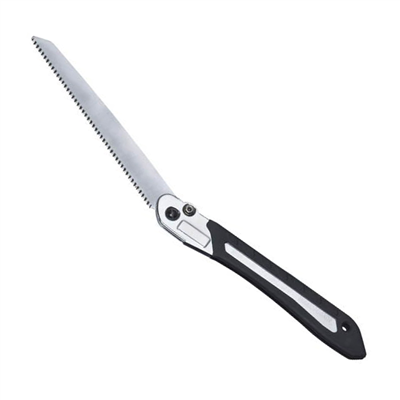 Scie japonaise repliable pour coupes rectilignes sur bois - Jouanel - 3 positions de coupe - 300 mm