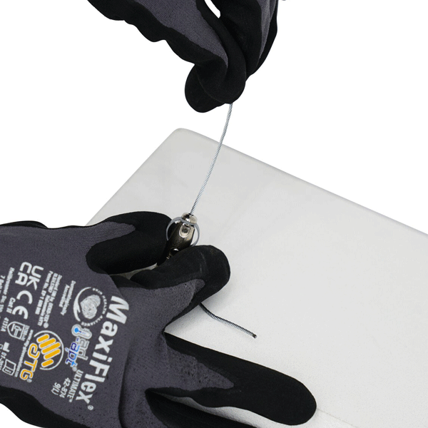 Suspension rapide à sortie latérale pour baffles et ilots acoustiques - Angel™ Helix avec câble de 2 m - sachet de 4 pièces