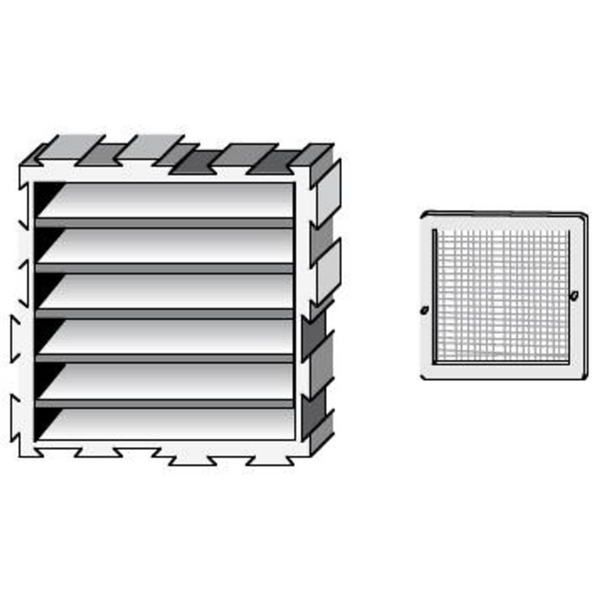 GRILLE MAC CARREE A COMBINAISON MOUST