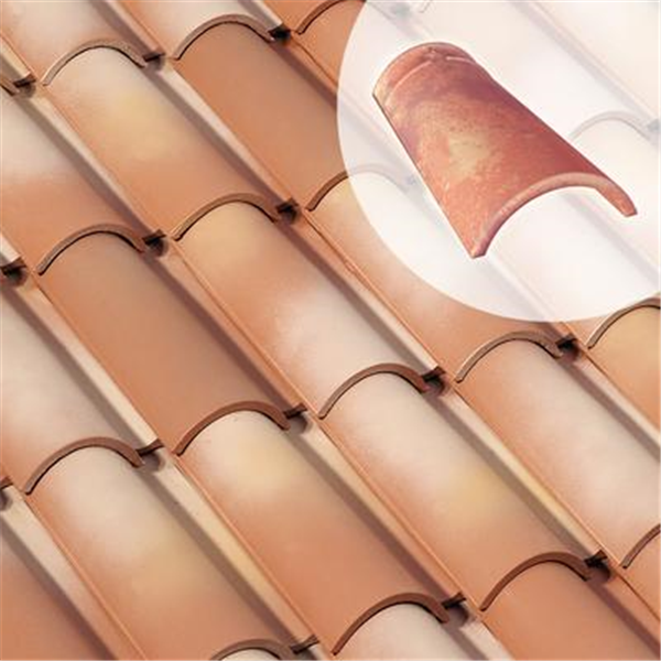 Tuile faîtière/arêtier conique de 40 - AK135 - pour tuiles Galléane et Occitane - Terre Ocres