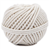 Cordeau en coton câblé blanc résistance 30 kg diamètre 2.5 mm longueur 30 m