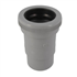 Manchon de dilatation pour canalisations d'allure horizontale - Mâle/Femelle - ø 80 mm - Gris
