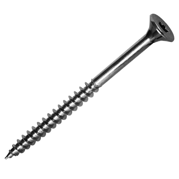 Vis bois et agglo en acier zingué tête fraisée empreinte Torx - 4,5 MM x 60,0 MM/36,0 MM - Boîte de 500