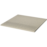 Nez de marche strié grès cérame technique Taurus Granit Lisse mat ABS - 30,0 CM x 30,0 CM ép. 8,00 MM - Tunis