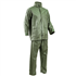 Ensemble de pluie PU/PVC vert avec veste et pantalon imperméables - Taille 2XL