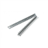 Cornière renfort d'angle perforée acier galvanisé 25,0 MM x 25,0 MM - longueur 2,50 M