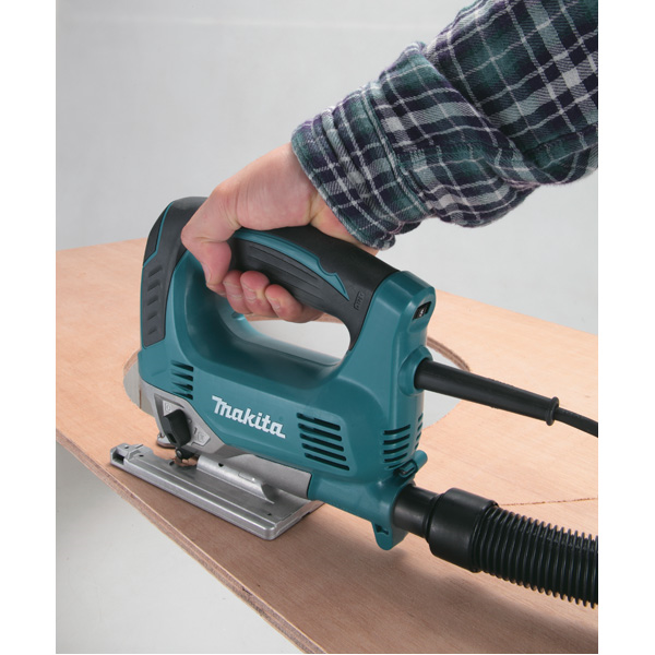 Scie sauteuse pendulaire Makita JV0600J poignée étrier 650W en coffret MAK-PAC