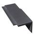 Demi-tuile de rive universelle droite en béton - Nobilee - Ardoise - 42 x 14.5 cm