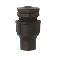 Bouchon raccord à compression pour arrosage goutte à goutte - Diamètre 16 mm