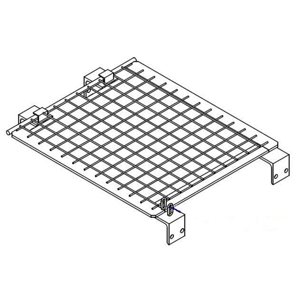 GRILLE DE PROTECTION DE CHAMBRES AVEC PATTES SUPPORT