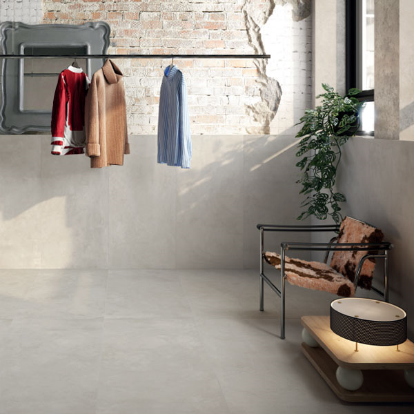 Carrelage effet pierre pour sols et murs en grès cérame - Natural Resine - 60 x 120 cm - ép. 9 mm - Panna