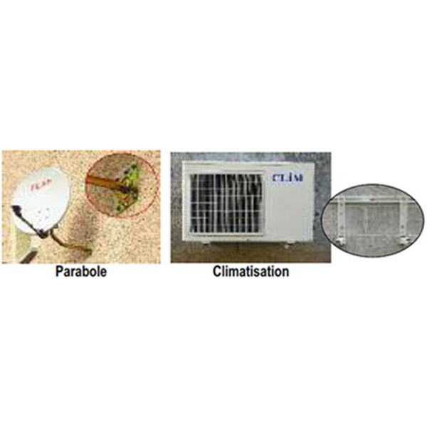 Cheville sabot de charpente 12 x 130 Sachet de 4