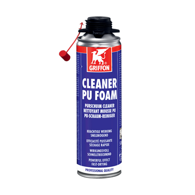 PU-FOAM CLEANER NETTOYANT SPÉCIAL MOUSSE PU, PISTOLABLE - AÉROSOL 500 ML