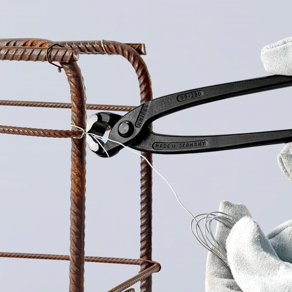 Tenaille russe pour couper et ligaturer fils mi-dur et dur - 99 00 250 Knipex - Longueur 250 mm