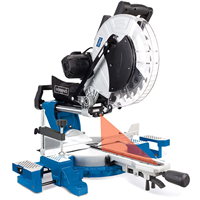 Scie à onglet radiale Scheppach Ø305mm HM140L 2000 W