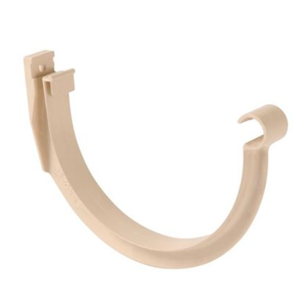 Crochet de gouttière Nicoll pour grande surface de toiture - Développé 33 - Longueur 25 mm - Techtan Sable