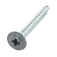 Vis bois Clipeo Bacacier tête extra-plate Graphite 7016 - 4,8 MM x 40,0 MM - Boîte de 100