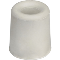 Butoir caoutchouc blanc fixation murale diamètre 20 mm hauteur 9 mm - lot de 50