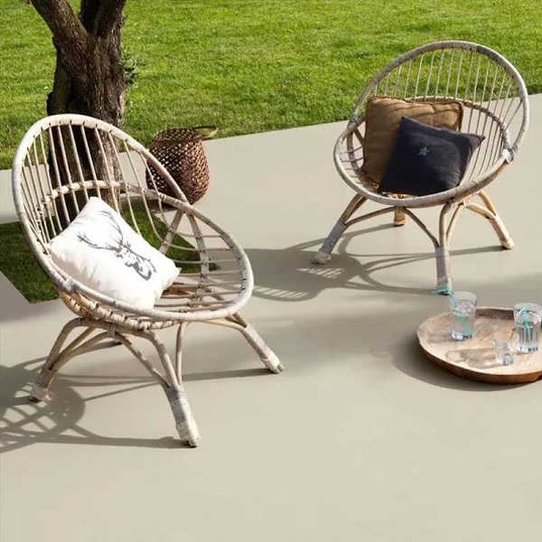 Peinture sols extérieurs avec sous-couche intégrée - Climats extrêmes V33 - Teinte Pierre Satin - Pot de 0,5 LTR