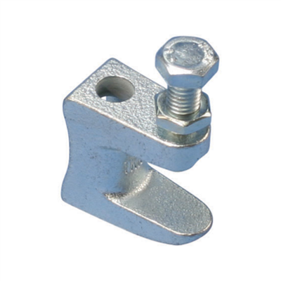 Pince d'ancrage pour poutrelle ERICO fonte électrozinguée 20 mm max - Boîte de 100