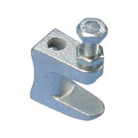 Pince d'ancrage pour poutrelle ERICO fonte électrozinguée 20 mm max - Boîte de 100