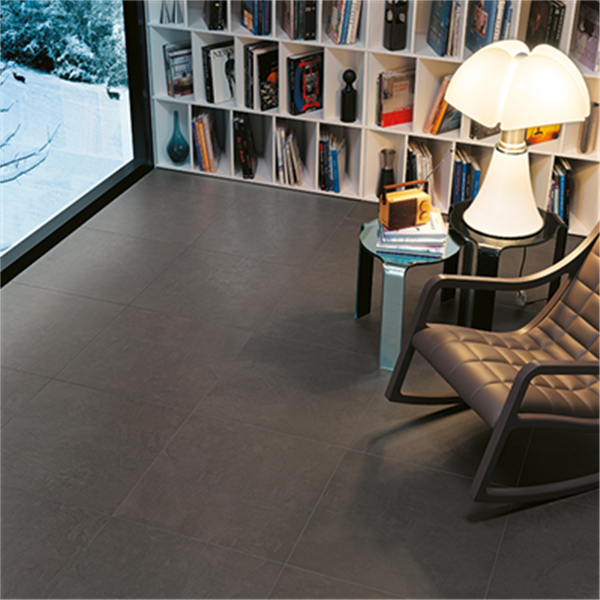 Carrelage de sol intérieur effet béton Zen Lin - 45 CM x 45 CM - ép. 9 MM