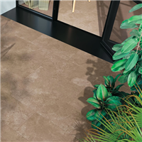 Carrelage intérieur en grès cérame rectifié effet pierre Diesis - 60,0 cm x 60,0 cm - ép. 8,00 mm - Greige