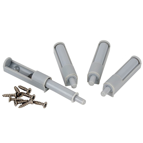 Freins de portes amortisseurs - Nordlinger Pro - Gris - Lot de 4 - Visserie incluse