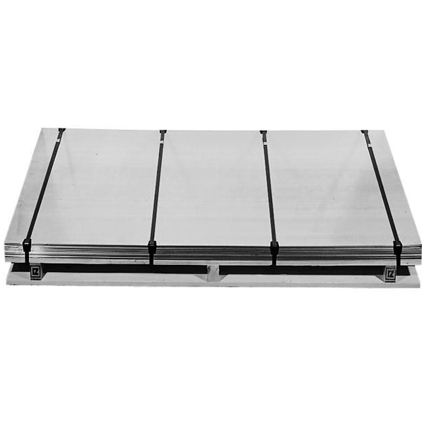 Feuille de zinc pour couverture de toit et bardage Rheinzink aspect naturel - 2,00 M x 1,00 M - épaisseur 0,65 MM