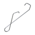 Crochet universel pour fixation de tuiles mécaniques - Acier galvanisé - Ø 2,2 mm - 420 unités
