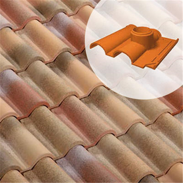 Tuile à douille - Romane Réno 65RR - diamètre 150 mm - Castelviel