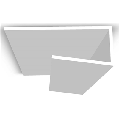 L74 BLANC LISSE EN U            4M