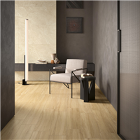 Carrelage sol intérieur effet parquet en grès cérame émaillé - Mywood - 60,4 CM x 20,0 CM - ép. 8,20 MM - Miele