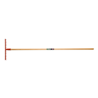 Râteau de jardin Polet 14 dents avec manche en frêne 1,50 m - Largeur 410 mm