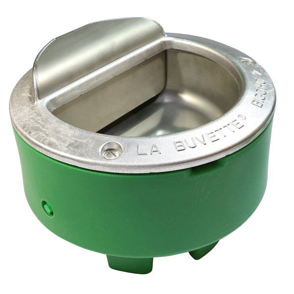 Abreuvoir inox/PE antigel électrique et anti-gaspillage à niveau constant pour élevage bovin - BIGCHO 2 - Débit 7 L/min - raccord eau 1/2"