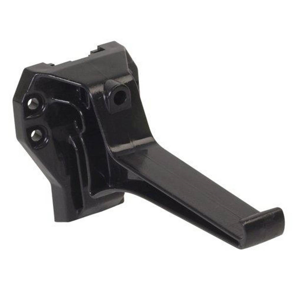 Crochet invisible pour gouttière - Développé de 28 - Longueur 139 mm - À visser - Techtan - Noir