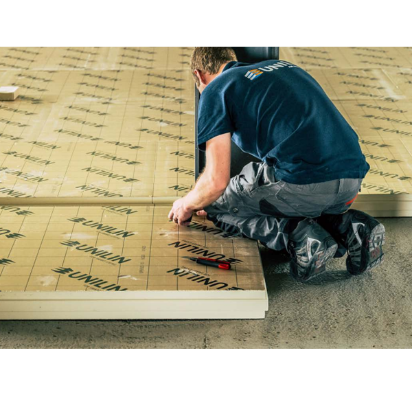 Plaque isolante Utherm Floor K pour sol et plancher - R = 6,45 m².K/W - 1,20 M x 1,00 M - ép. 140 MM
