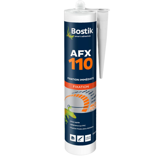 Mastic acrylique AFX 110 coloris crème cartouche 310 ml Bostik 30602545
