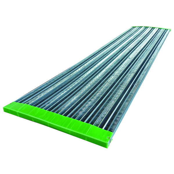 Lattis nervuré en acier galvanisé Nergalto sans papier - 2,50 M x 0,60 M