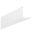 Cornière de rive pour plafond suspendu Connect 8762 milieu corrosif classe C3 - acier laqué blanc - Longueur 3 m