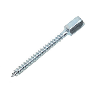 Piton de rénovation femelle zingué M6 longueur 50 mm - boîte de 100