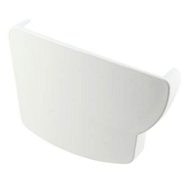 Fond de naissance gauche Nicoll pour gouttière - Longueur 137 mm - Épaisseur 22 mm - Techtan - Blanc