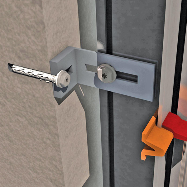 Cheville à frapper B-Long Xtrem Spit avec vis tête fraisée zinguée - 8 x 150 mm - Boîte de 50