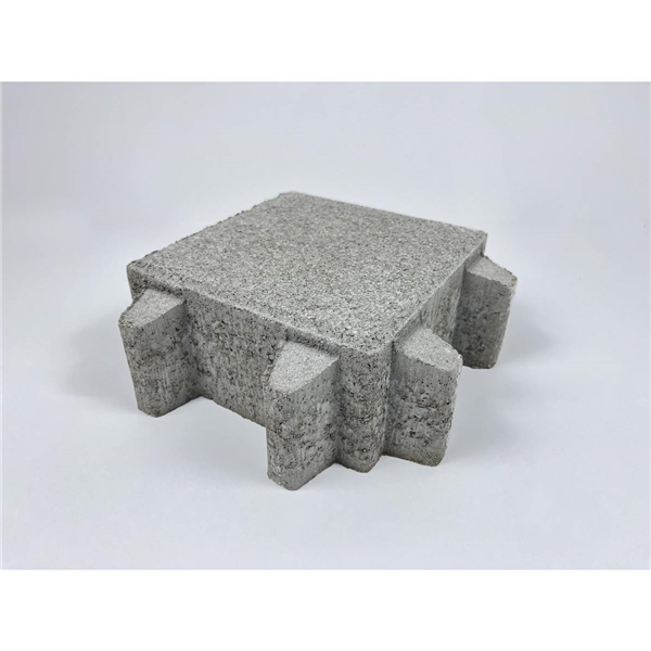 PAVE ECO 20X20X8 EC.3CM NOIR 25/M2