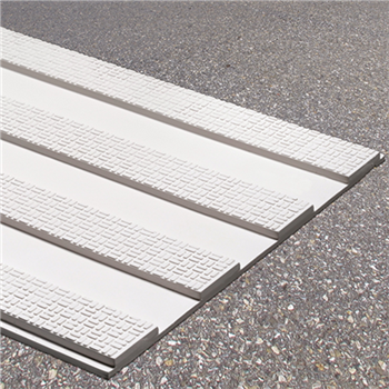 Rail de guidage extérieur blanc Dinaguide Dinac pour personnes aveugles et malvoyantes - 228 MM x 970 MM