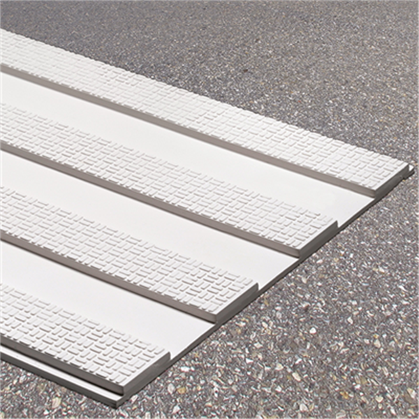 Rail de guidage extérieur blanc Dinaguide Dinac pour personnes aveugles et malvoyantes - 228 MM x 970 MM