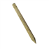 Piquet de clôture chanfreiné et épointé en pin - bois traité classe 4 vert - diamètre 80,0 MM - longueur 1,50 M