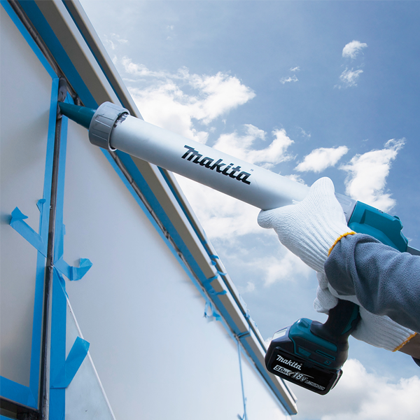 Pistolet à mastic Makita DCG180Z LXT 18 V Li-Ion pour cartouche de 300 mL - 5000 N - sans batterie ni chargeur